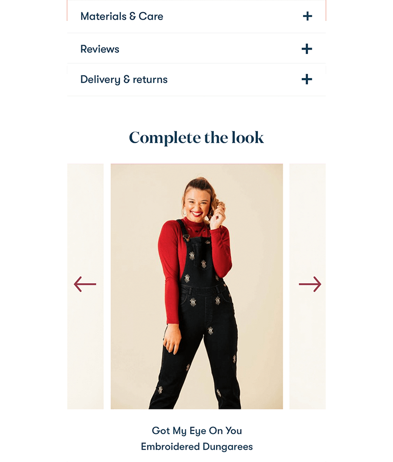 Website design for Brighton based alternate women's clothing brand Harkel by JW Designer / Ecommerce website design / UX design / Woo commerce web design / Shopify web design